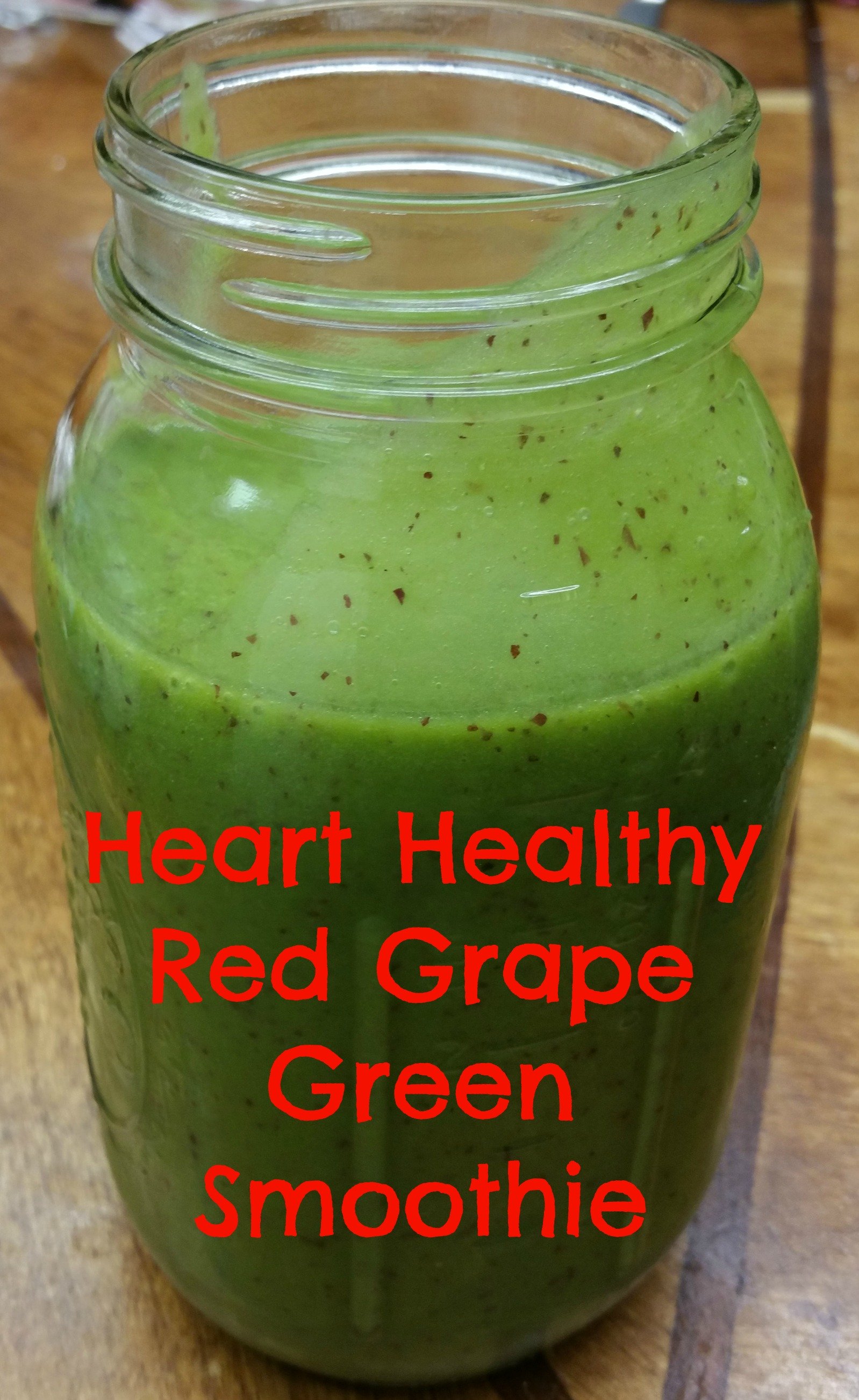 Delicious grape smoothie recipe - green smoothie with spinach